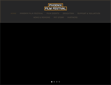 Tablet Screenshot of phoenixfilmfestival.com